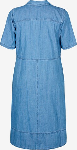 Zizzi Shirt Dress 'JKIANTA' in Blue