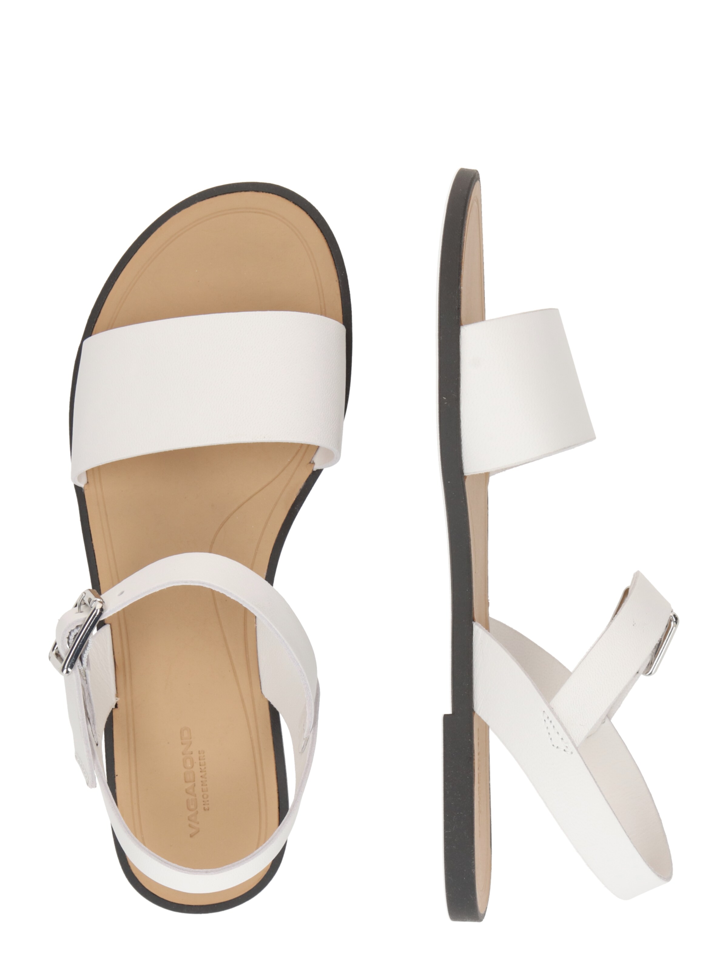 VAGABOND SHOEMAKERS - Sandalias 'TIA 2.0' en blanco