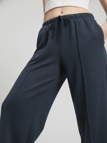 No Matter What Wide leg Broek in Blauw