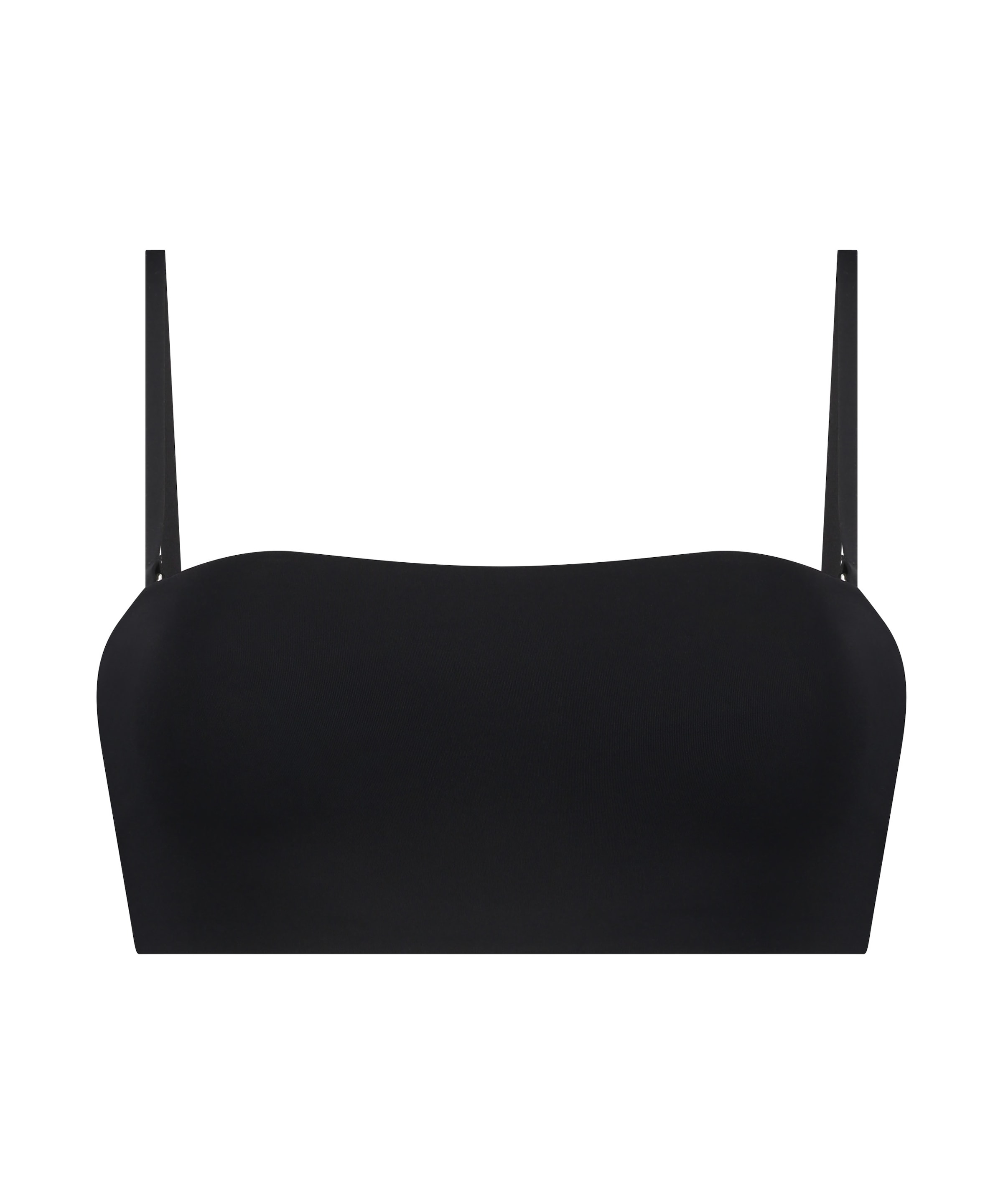 Hunkemöller Bandeau BH i sort: forside