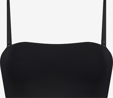 Hunkemöller Bandeau Rintaliivi värissä musta: etupuoli