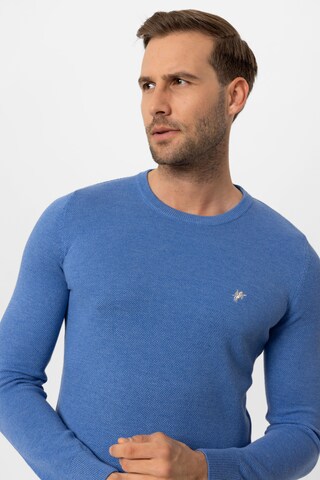DENIM CULTURE Pullover in Blau