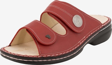 Finn Comfort Muiltjes 'SANSIBAR' in Rood: voorkant