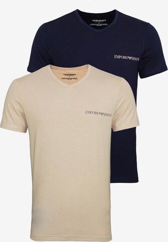 Emporio Armani Shirt in Beige: voorkant