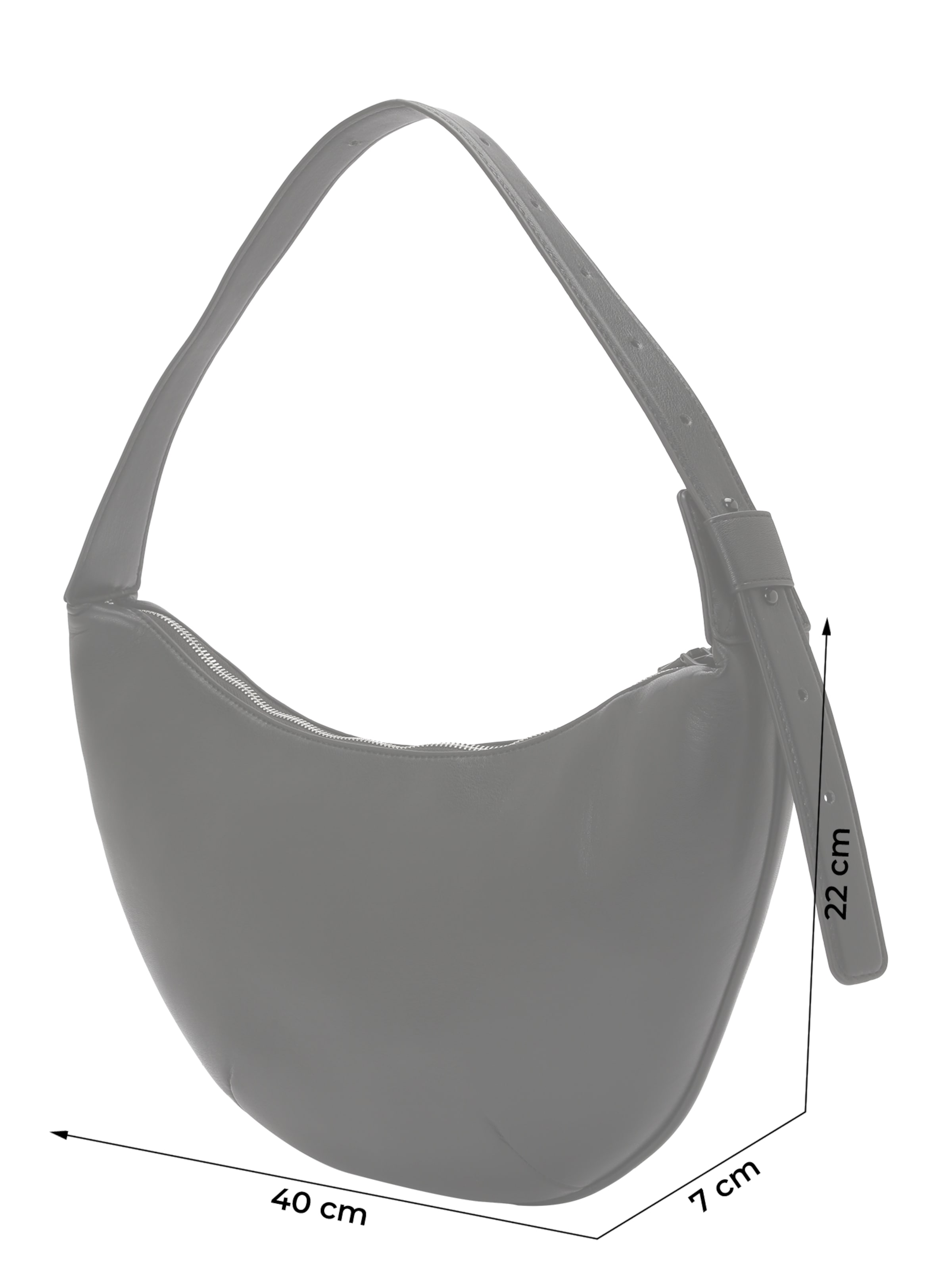 Sac bandoulière 'Gili' Lala Berlin en noir