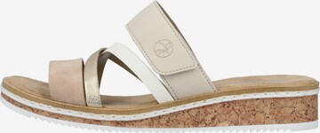 Rieker Pantoletter i beige