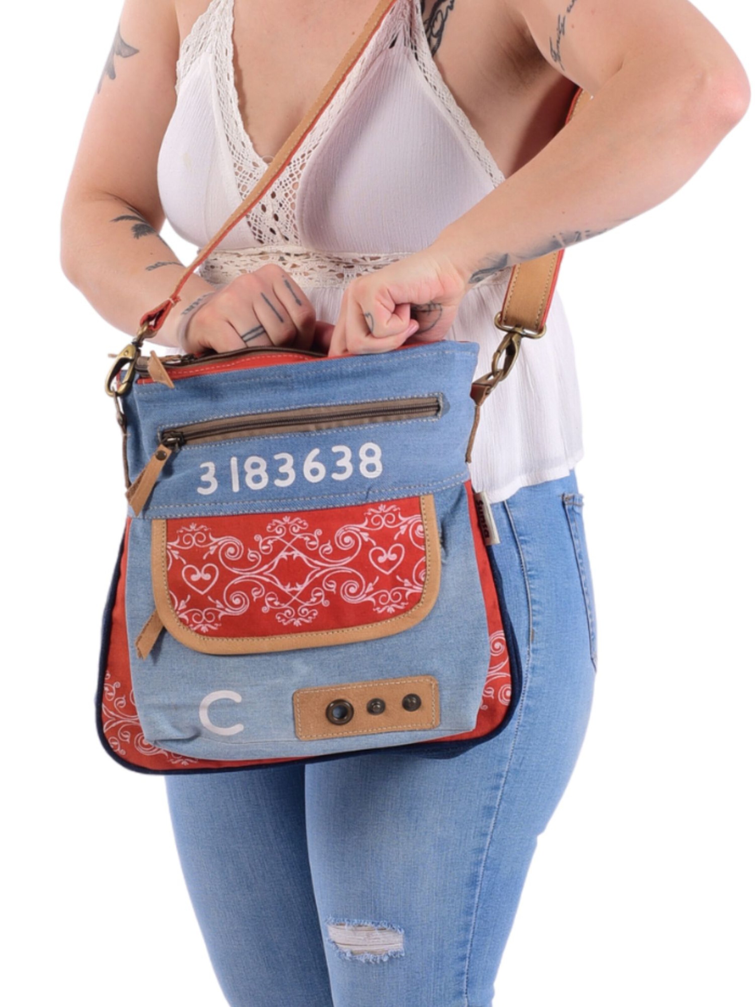 Sunsa Crossbody Bag 'Sunsa' in Blue