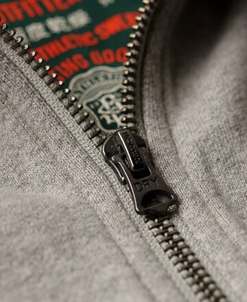 Superdry Sweatjacke in Grau