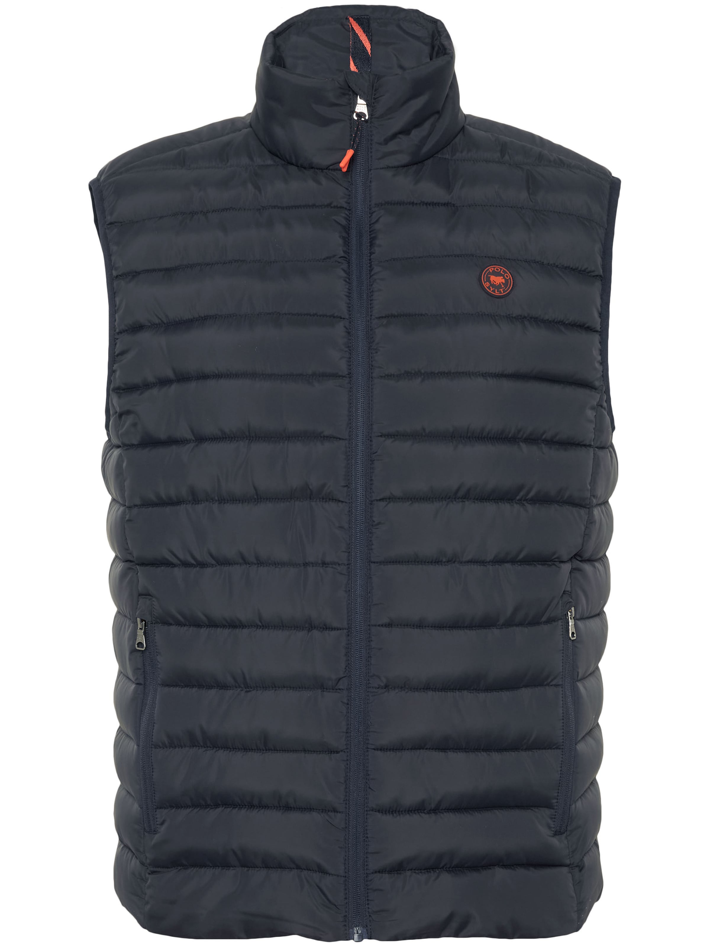 Polo Sylt Vest in Blue: front