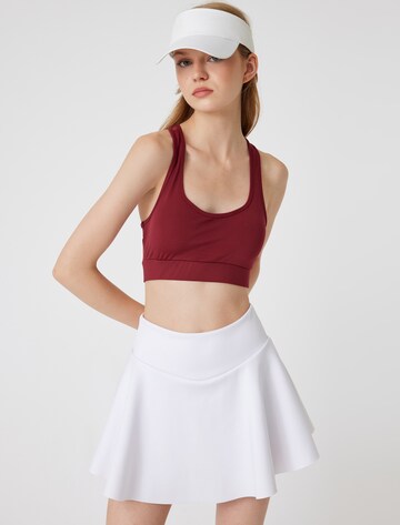 Koton Medium Support Sports bra in Red