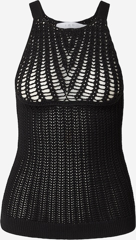 IRO Neuletoppi värissä musta: etupuoli