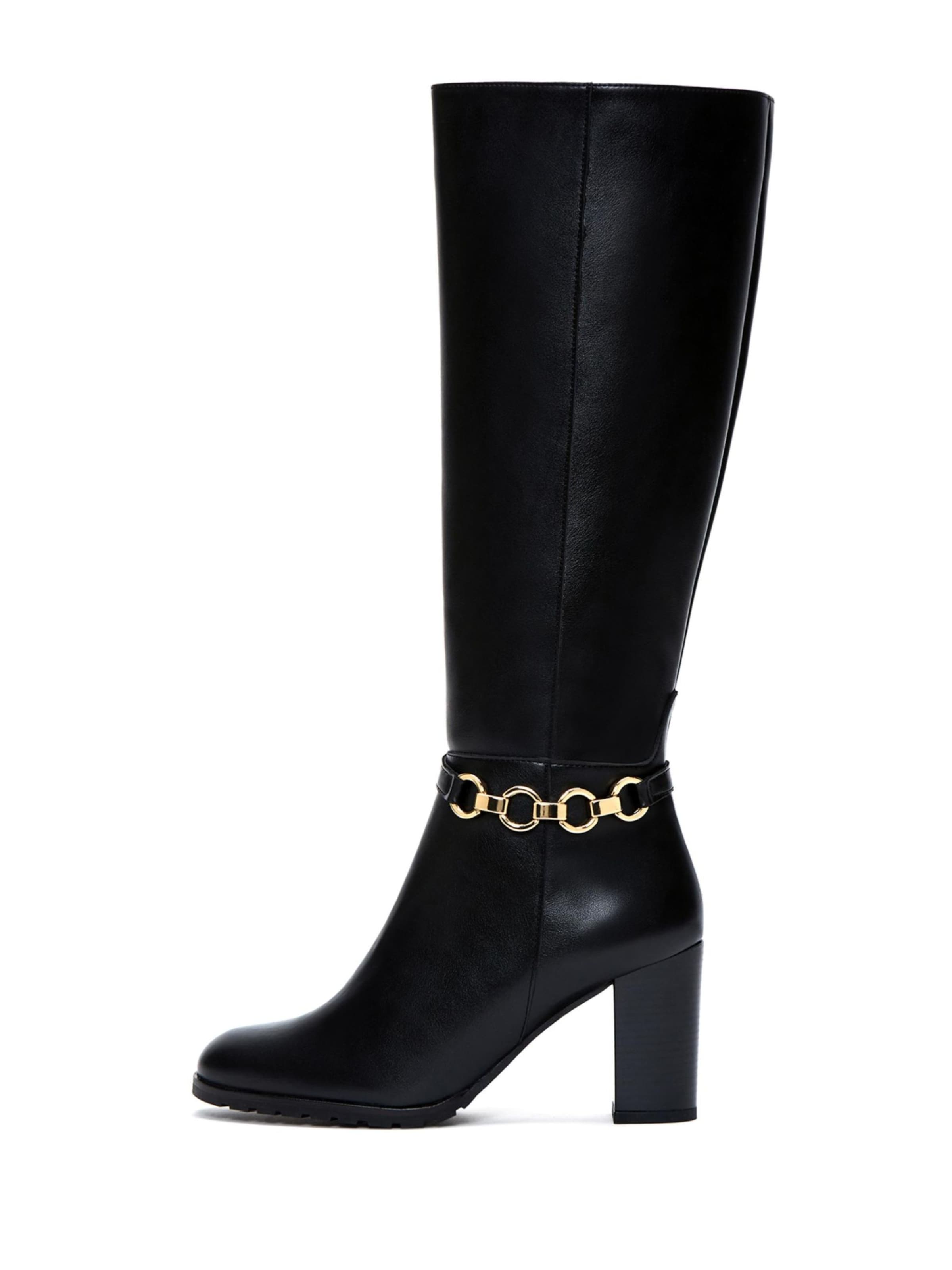 Derimod Laarzen in Zwart: voorkant