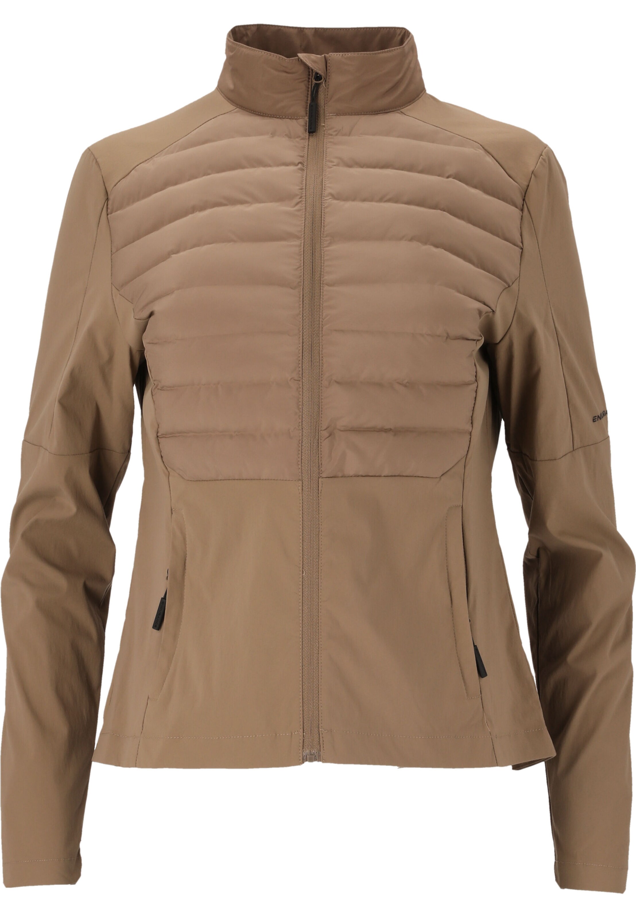 ENDURANCE Sports jacket 'Beistyla' in Brown: front
