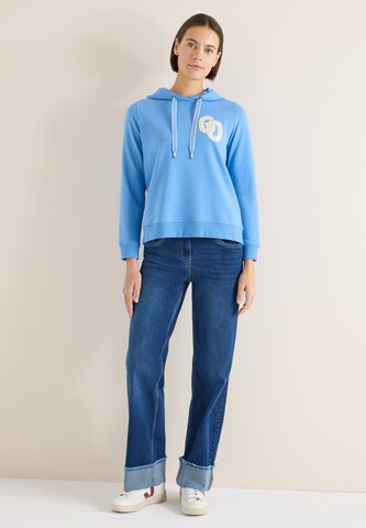 CECIL Sweatshirt in Blau