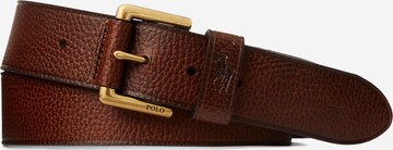 Polo Ralph Lauren Riem in Bruin: voorkant