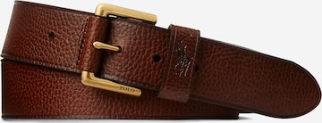 Ceinture Polo Ralph Lauren en marron : devant