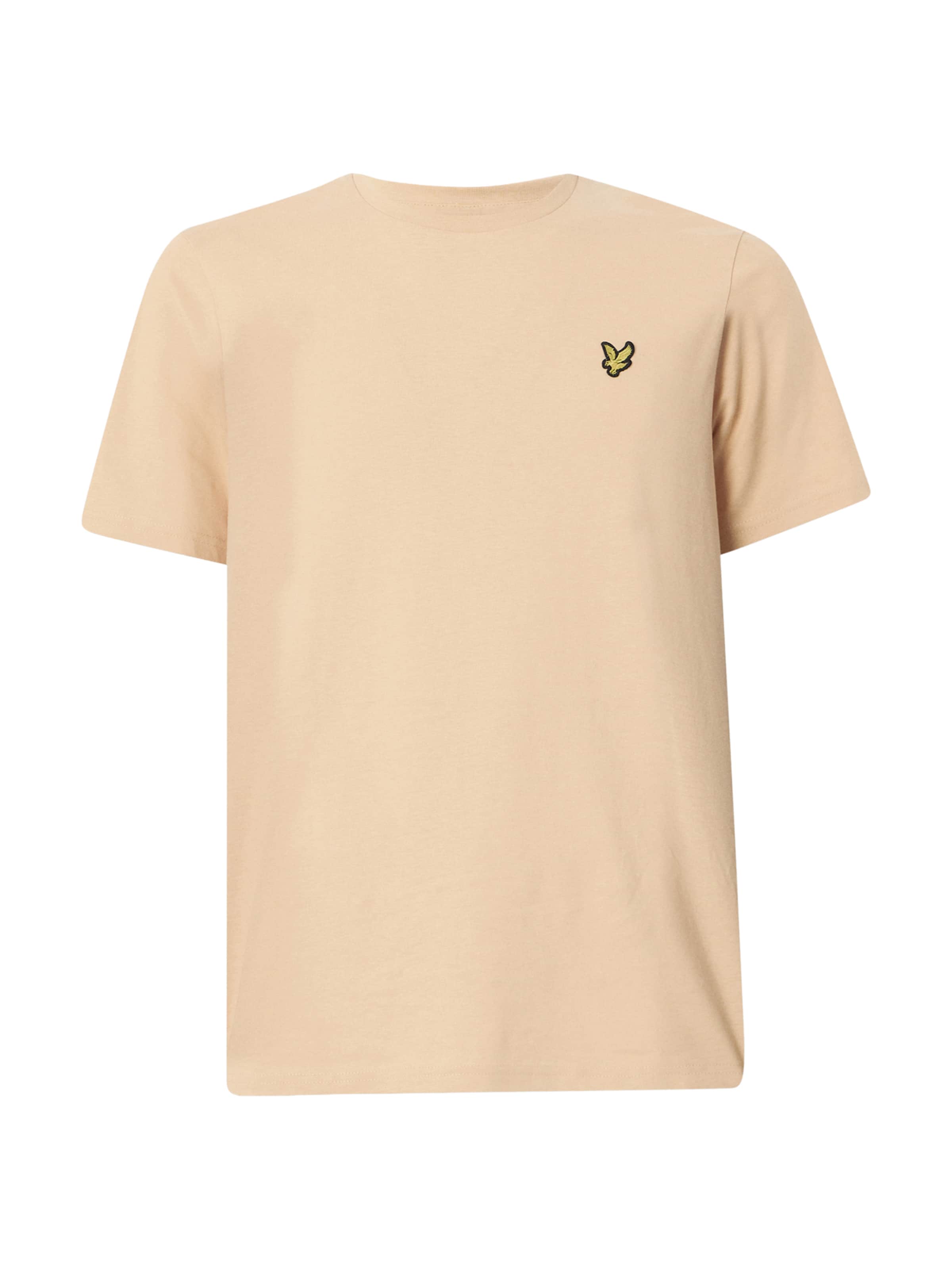 Lyle & Scott T-shirt i beige: framsida