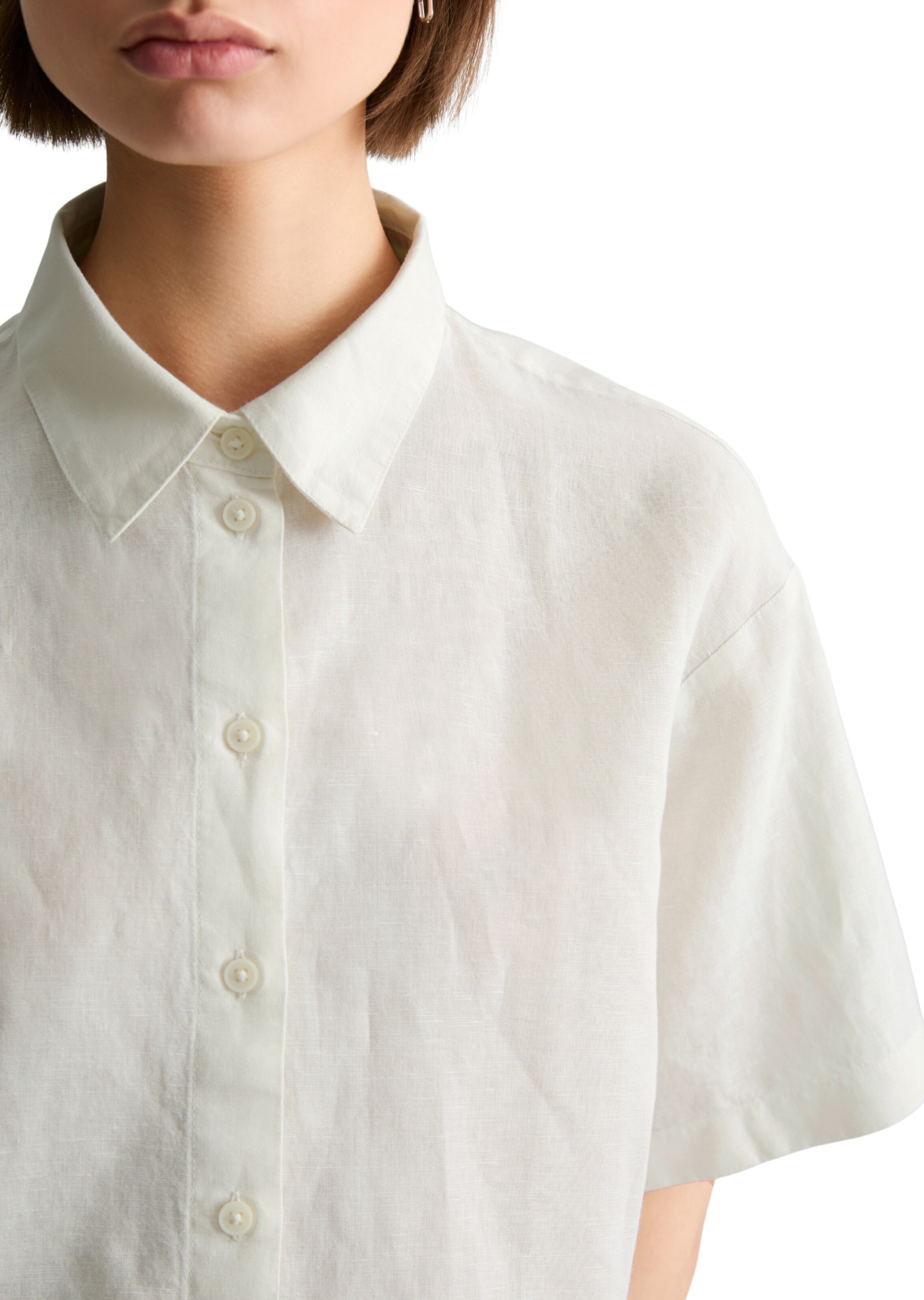 Marc O'Polo DENIM Blouse in Wit