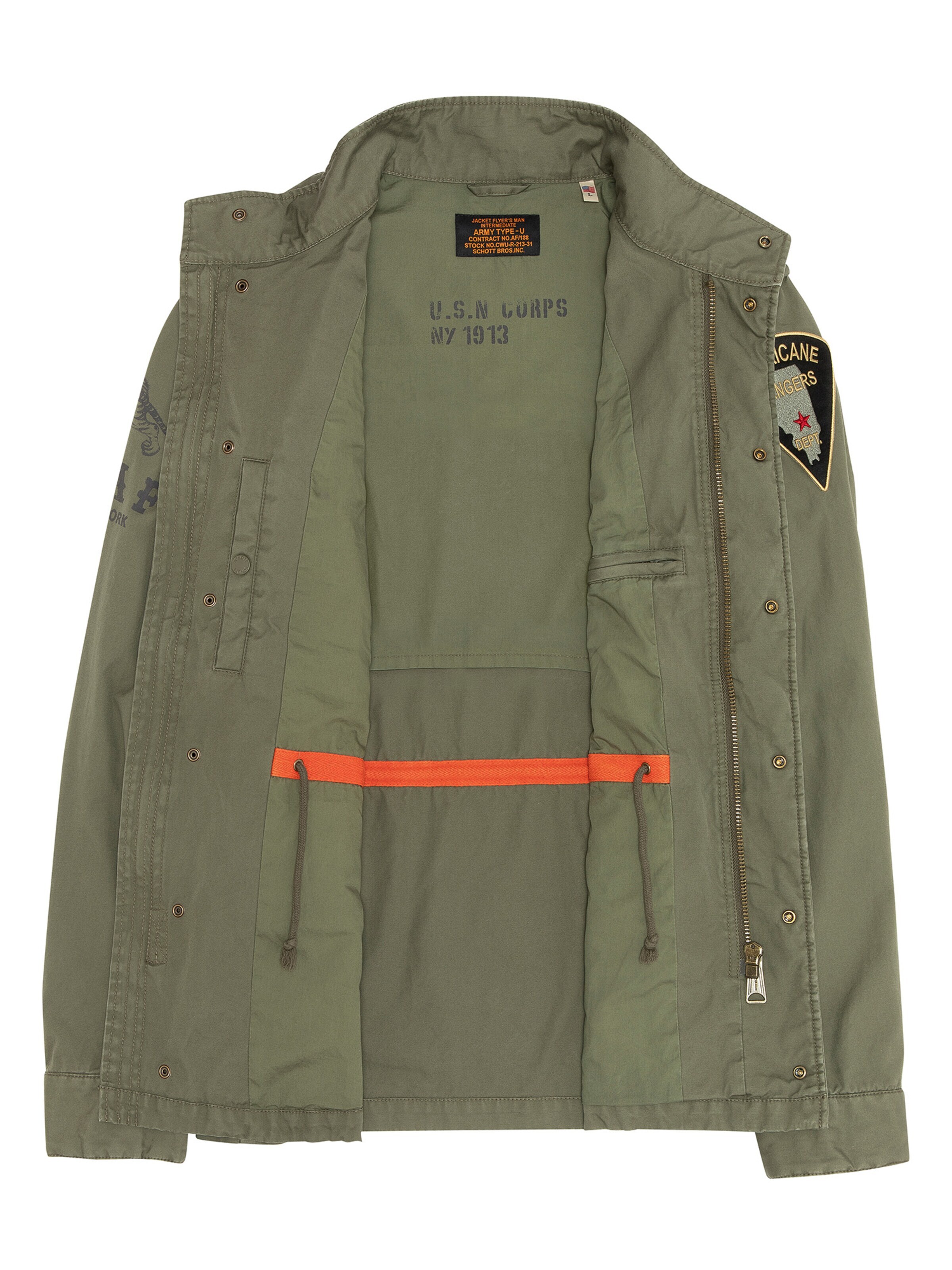 Schott NYC Winterjacke‌‌‌‌ in Grün