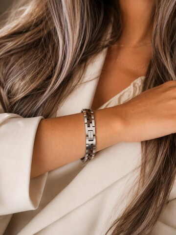 Holzwerk Armbånd 'MELLENSEE' i sølv