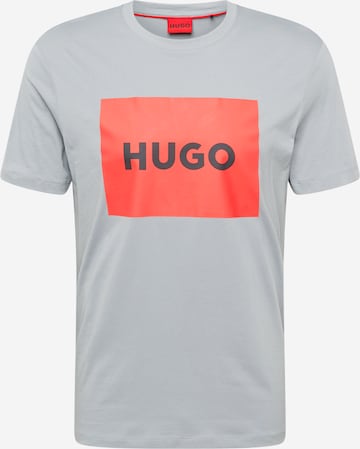 Tricou 'Dulive222' de la HUGO pe gri: față