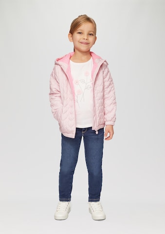 Veste mi-saison s.Oliver en rose : devant