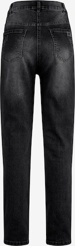 MIAMODA Slimfit Jeans in Schwarz