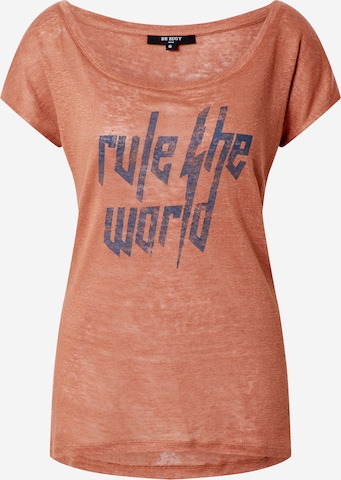 BE EDGY T-shirt 'Mathea' i orange: framsida