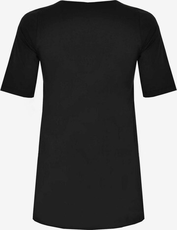 Yoek Tunic ' COTTON ' in Black