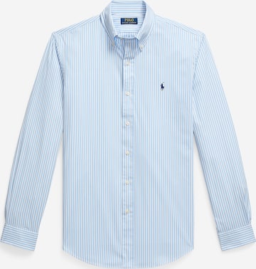 Coupe regular Chemise Polo Ralph Lauren en bleu : devant