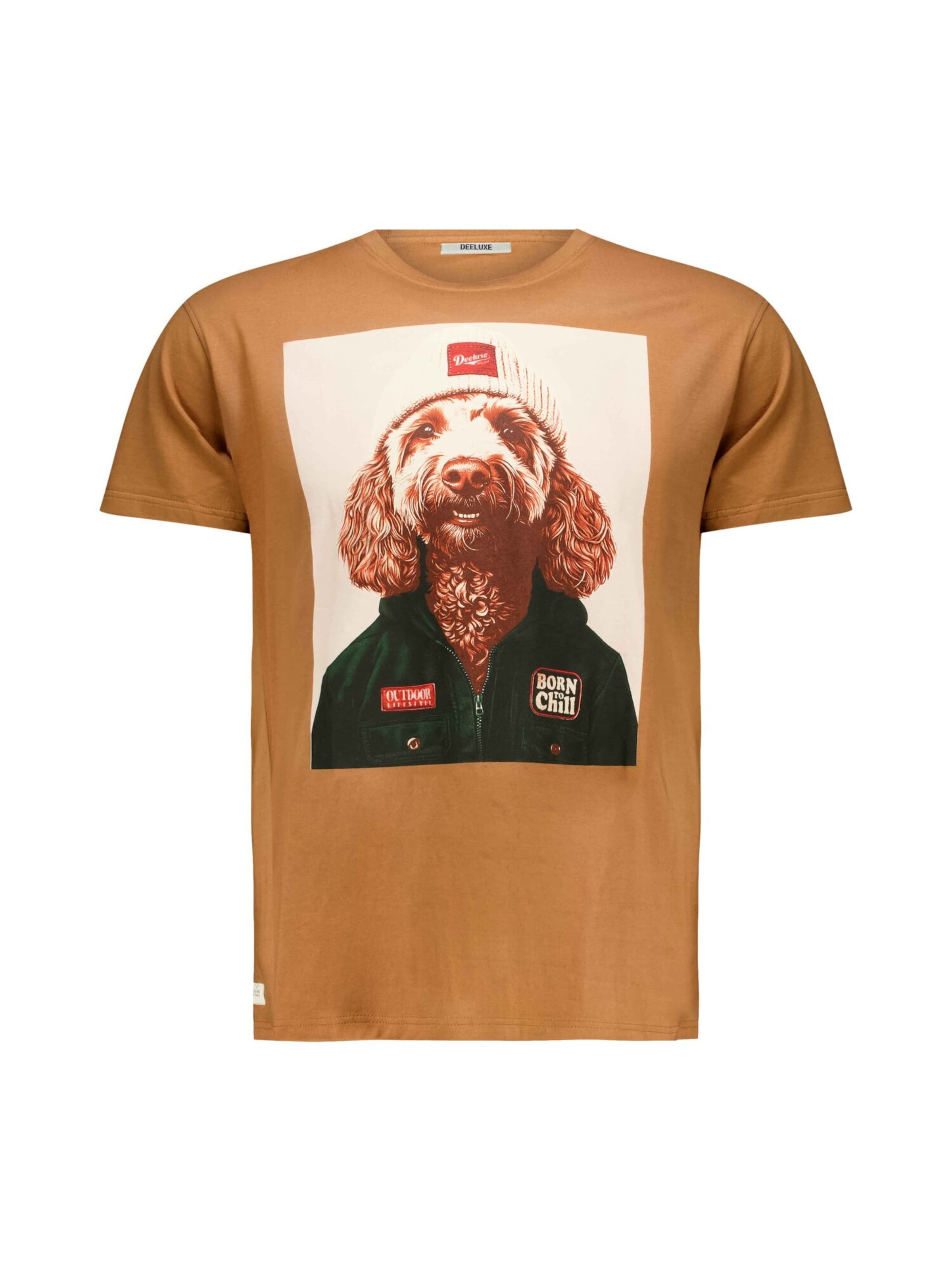 Deeluxe Shirt 'Cabo' in Bruin: voorkant