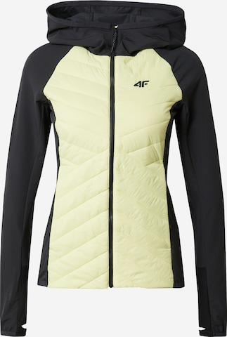 4F Outdoor Jacket in Yellow: front