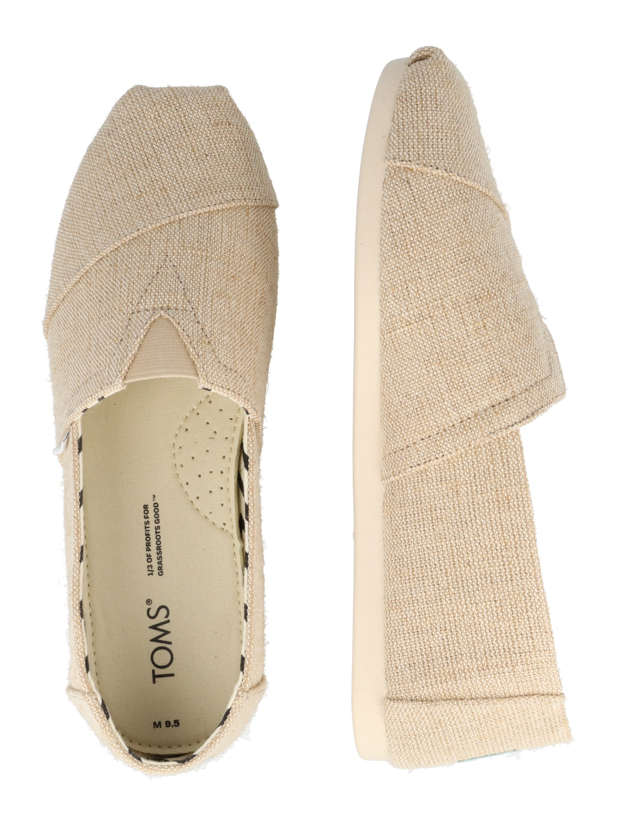 TOMS - Zapatillas 'ALPARGATA' en beige