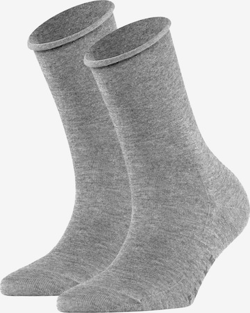 Chaussettes FALKE en gris : devant