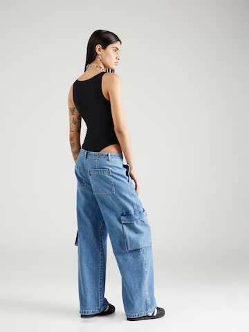 mėlyna LEVI'S ® Laisvas Darbinio stiliaus džinsai 'Baggy Cargo Denim'