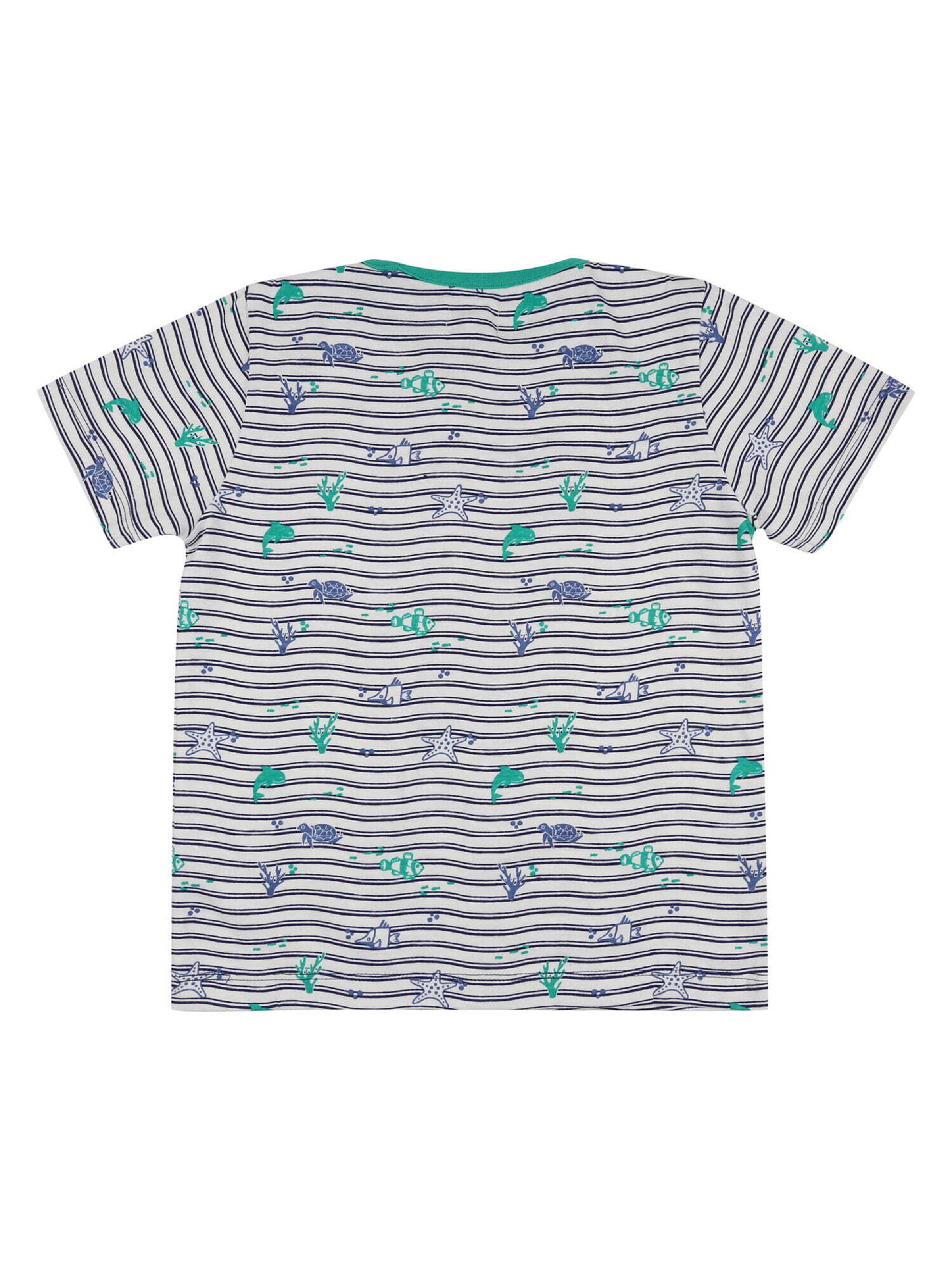 Lilly and Sid T-Shirt 'Meerestiere' in Grau