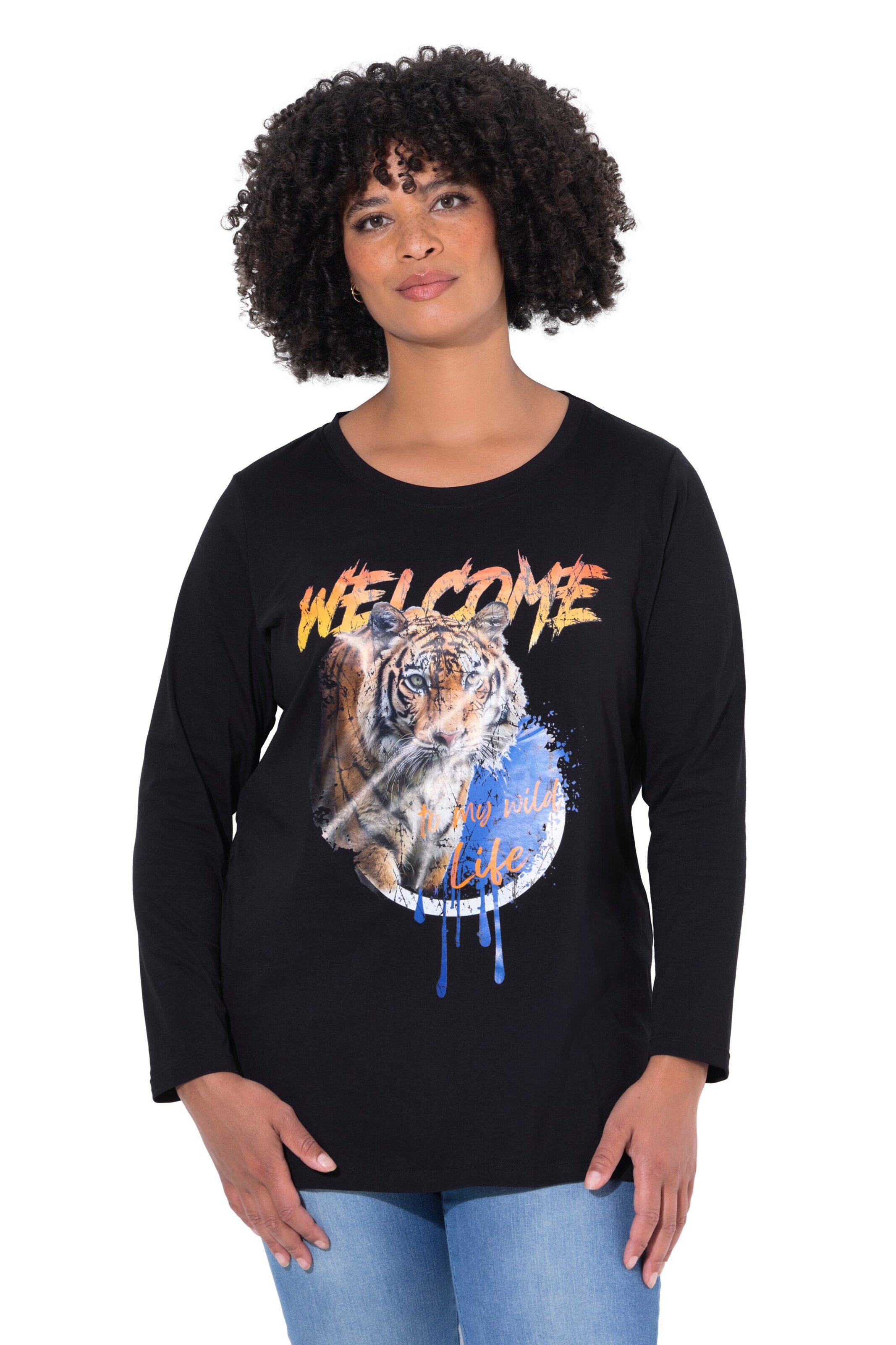 Angel of Style Shirt in Black: front