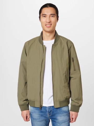 Dockers - Chaqueta de entretiempo en verde: frente