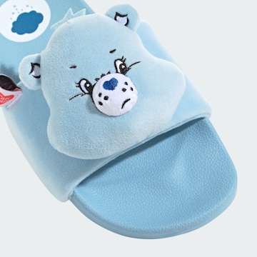 ADIDAS ORIGINALS - Zapatos abiertos 'Care Bears X Adidas Adiletten' en azul