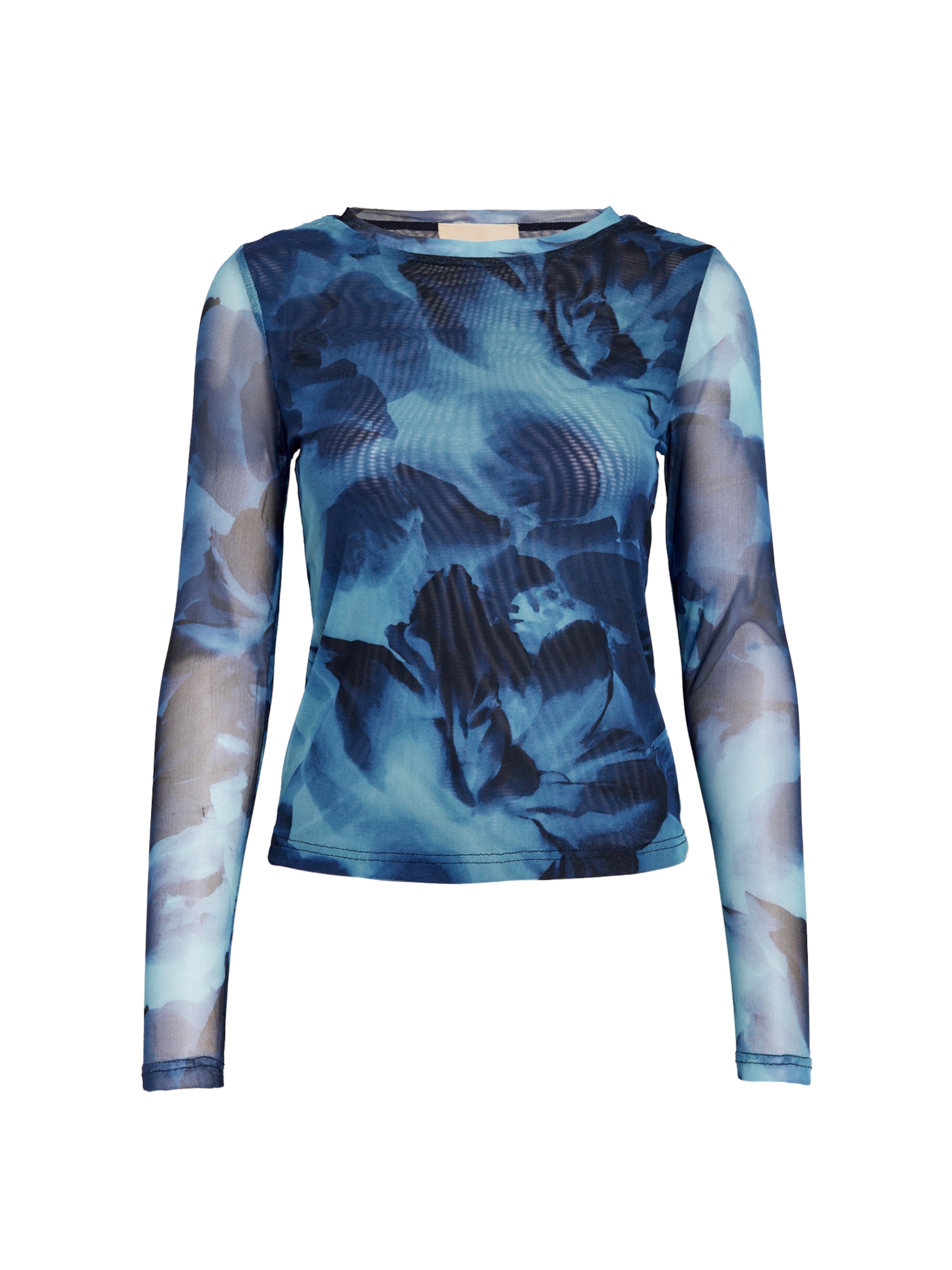 Peppercorn - Top 'Safina' en azul: frente