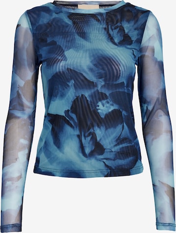 Peppercorn - Top 'Safina' en azul: frente