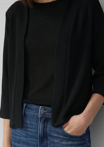 s.Oliver Strickjacke in Schwarz