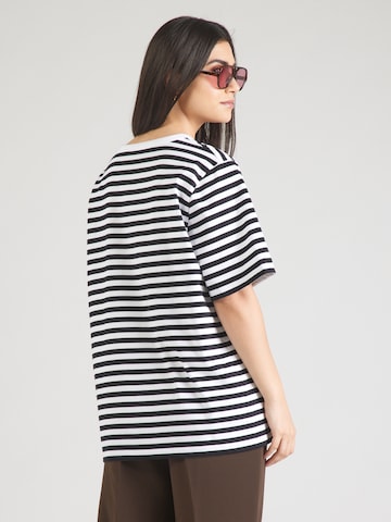Marimekko Футболка 'TASARAITA' в Белый
