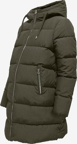 Only Maternity - Abrigo de invierno 'OLMDOLLY' en verde: frente