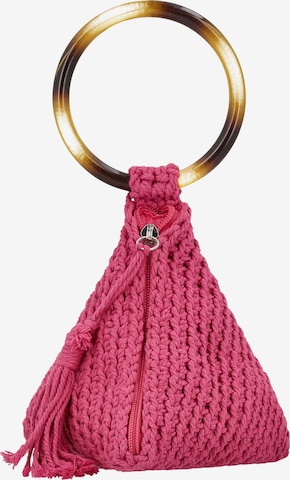 IZIA Clutch in Pink: Vorderseite