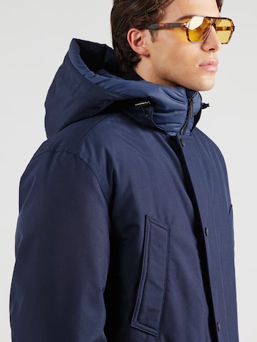 BOSS Orange Zimní parka 'Osiass1' – modrá