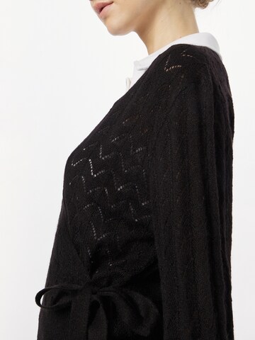 rosemunde Knit Cardigan in Black