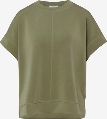Sweat-shirt s.Oliver en vert : devant