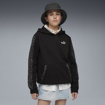PUMA Sweatshirt 'Essentials' in Black: front