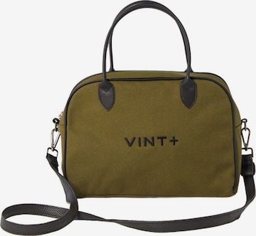 VINT+ Handbag 'Bowling Bag' in Yellow: front